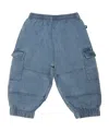 Molo Denim Jeans For Babykids In Blue