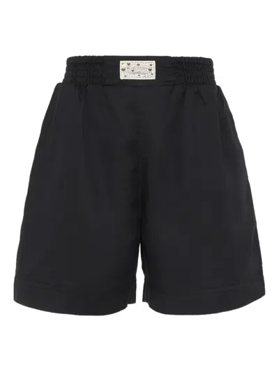 Molo Kids' Elasticated Shorts In Black
