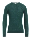 Molo Eleven Man Sweater Emerald Green Size L Wool, Polyamide