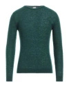 Molo Eleven Man Sweater Emerald Green Size S Wool, Polyamide