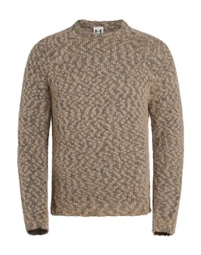 Molo Eleven Man Sweater Light Pink Size Xxl Polyamide, Alpaca Wool, Acrylic, Wool In Brown