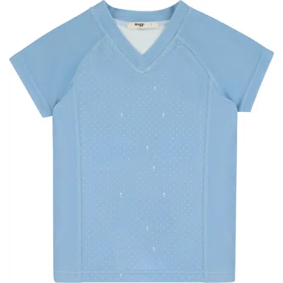 Molo Emblem Rash Guard In Blue