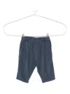 Molo Embroidered Corduroy Trousers In Gray
