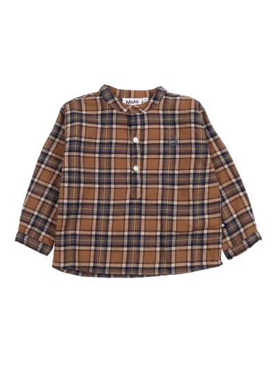 Molo Enoz Shirts Ls In Brown
