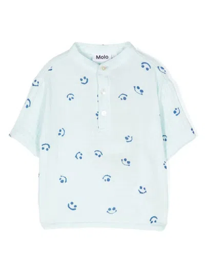 Molo Ever Shirt In Blue