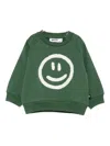 Molo Face-print Sweatshirt In Green