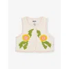 Molo Heather Gilet In Fancy Dandelion