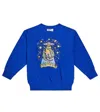 Molo Magni Graphic-print Sweatshirt In Blue