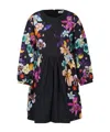 Molo Flower Dress In Black