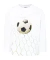 Molo Football Printed T-shirt In White