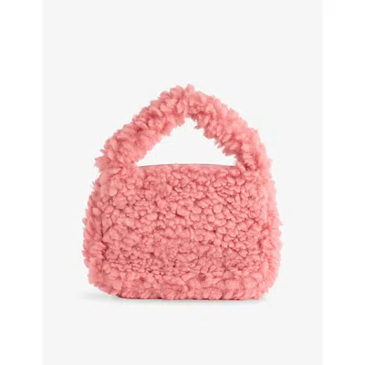 Molo Fox Glove Kids' Moni Faux-fur Top Handle Bag