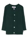 Molo Georgette Cardigan In Grün