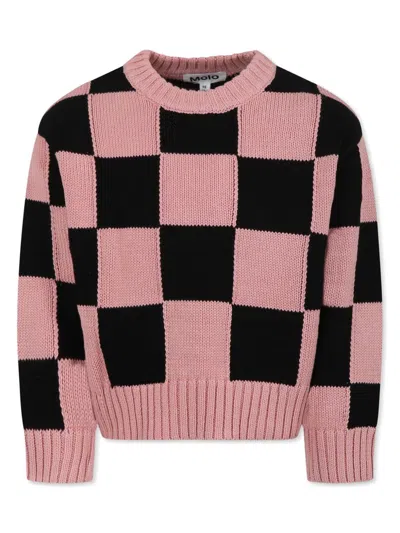 Molo Kids' Gertina Jumper In Pink