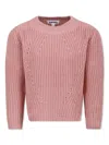 Molo Gillis Knit Top In Pink