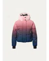 Molo Gradient-effect Hooded Jacket In Multi