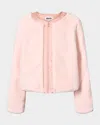 Molo Girl's Helen Faux Fur Jacket