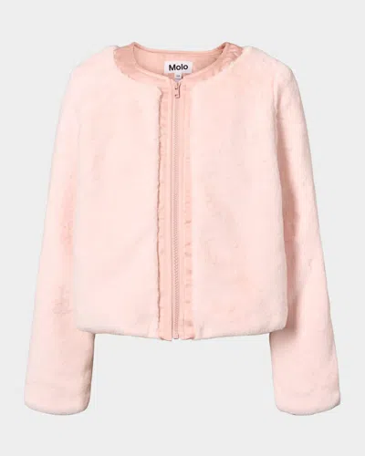 MOLO GIRL'S HELEN FAUX FUR JACKET