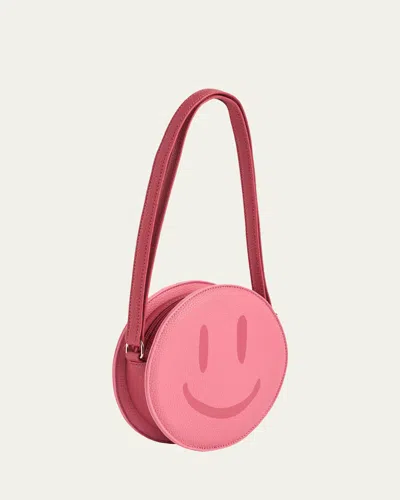 Molo Kids' Girl's Macaron Faux Leather Crossbody Bag In Pink