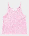 Molo Girl's Rizi Terry Tank Top In Fruity Towelling