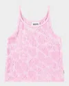Molo Girl's Rizi Terry Tank Top In Fruity Towelling