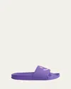 Molo Girl's Zhappy Slide Sandals, Kids In Purple Glo