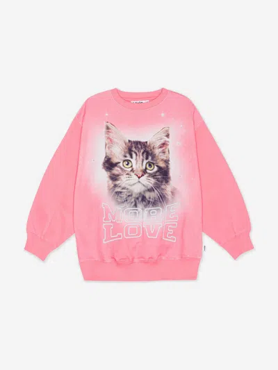 MOLO MOLO GIRLS BE HAPPY SWEATSHIRT
