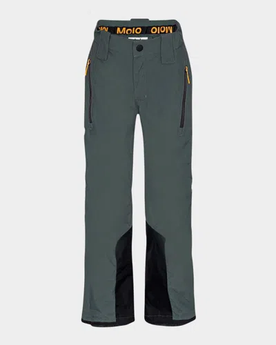 Molo Kids' Girls Jump Pro Ski Trousers In Space Grey