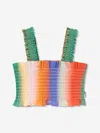 Molo Multicolor Top For Girl In Multicoloured