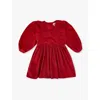 Molo Caiosi Cotton Corduroy Dress In Velvety