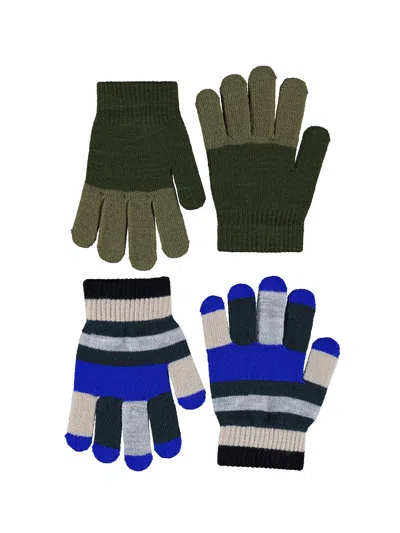 Molo Kids' Gloves "kei" In Green