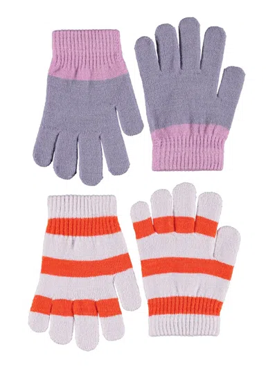 Molo Kids' Gloves Pink "kei" In Multi