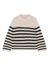 Molo Govina Intarsia-knit Jumper In Neutrals