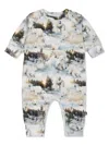 Molo Graphic-print Pajama In Blue