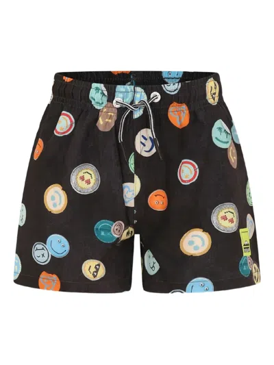 MOLO GRAPHIC-PRINT SWIM SHORTS