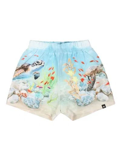 MOLO GRAPHIC-PRINT SWIM SHORTS