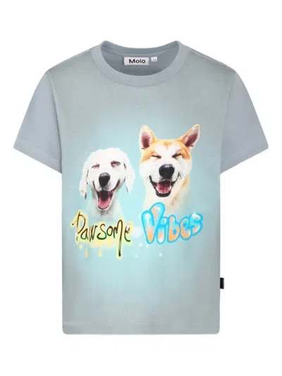 Molo Graphic-print T-shirt In 蓝色