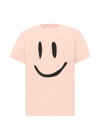 Molo Kids' Graphic-print T-shirt In Pink