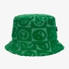 MOLO GREEN COTTON TOWELLING BUCKET HAT