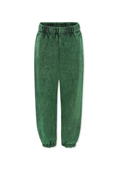 Molo Green Trousers For Kids