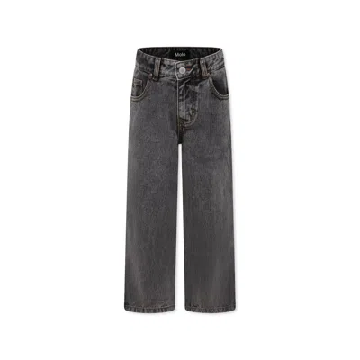 Molo Grey Jeans For Kids