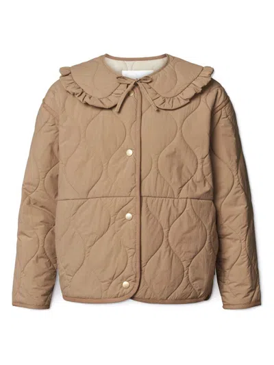Molo Kids' Hailey Jacket In Brown