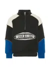 Molo Half-zip Sweatshirt In Black