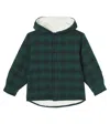 Molo Hamelo Checked Cotton Jacket In Multi