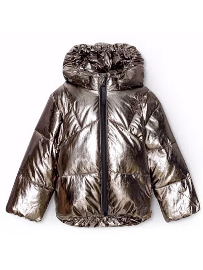 Molo Kids' Harpo Jacket In Gray