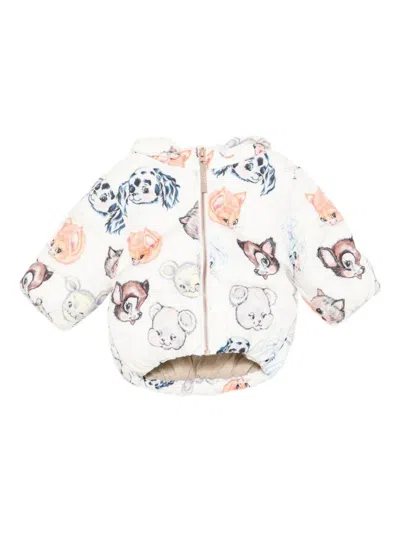 Molo Kids' "harpo" Jacket In White