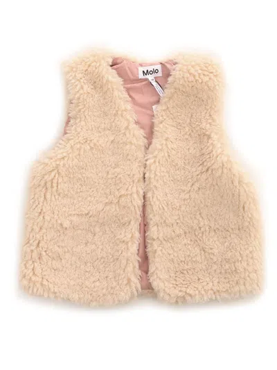 Molo Kids' Hatcha Vest In Pink