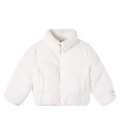 Molo Kids' Havi Puffer Jacket In White