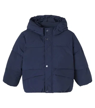 Molo Kids' Hayden Puffer Jacket In Blue