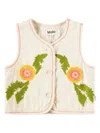 Molo Heather Gilet In Neutrals