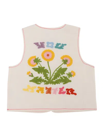 Molo Kids'  Heather Vest In Multi